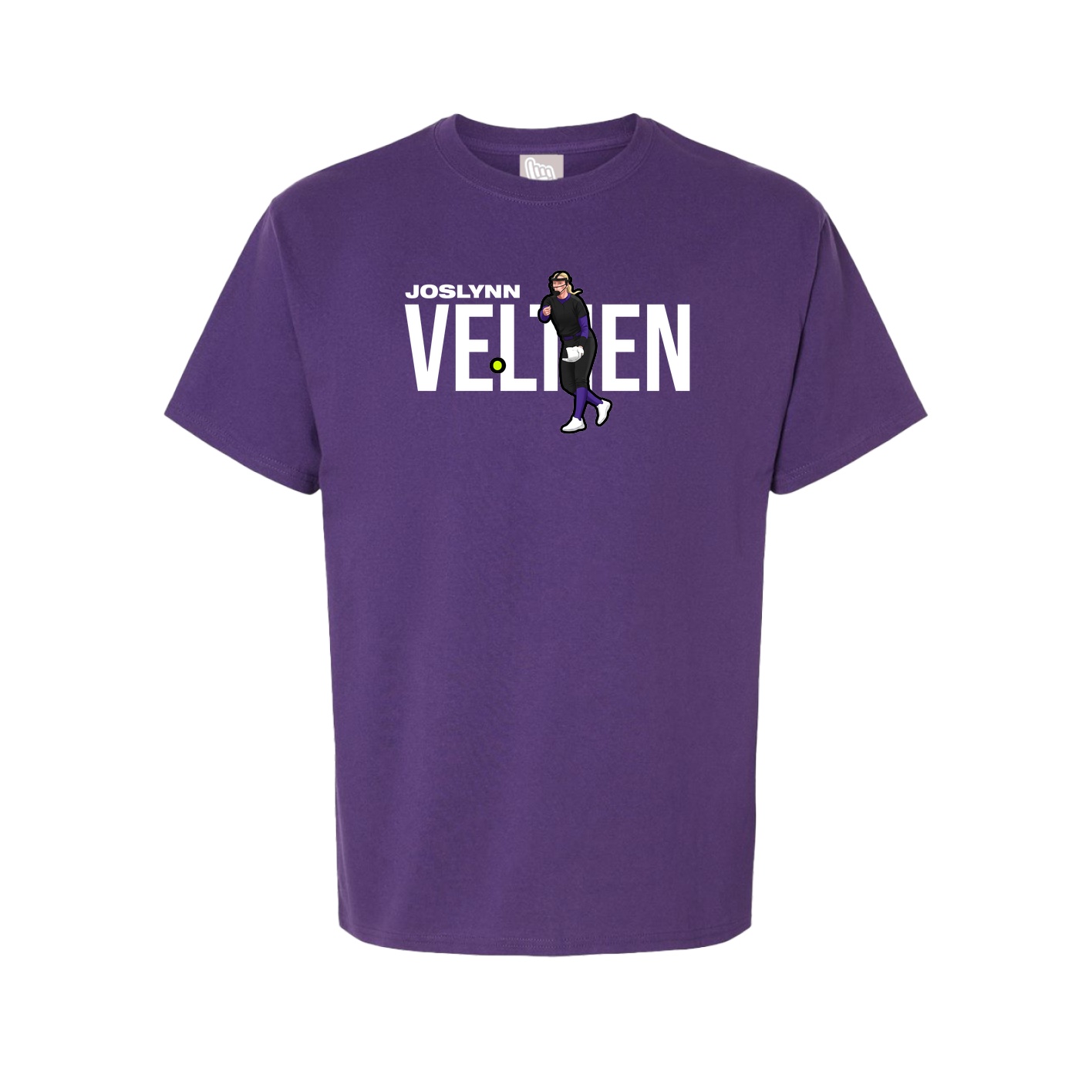 Tee — Player Name in Purple