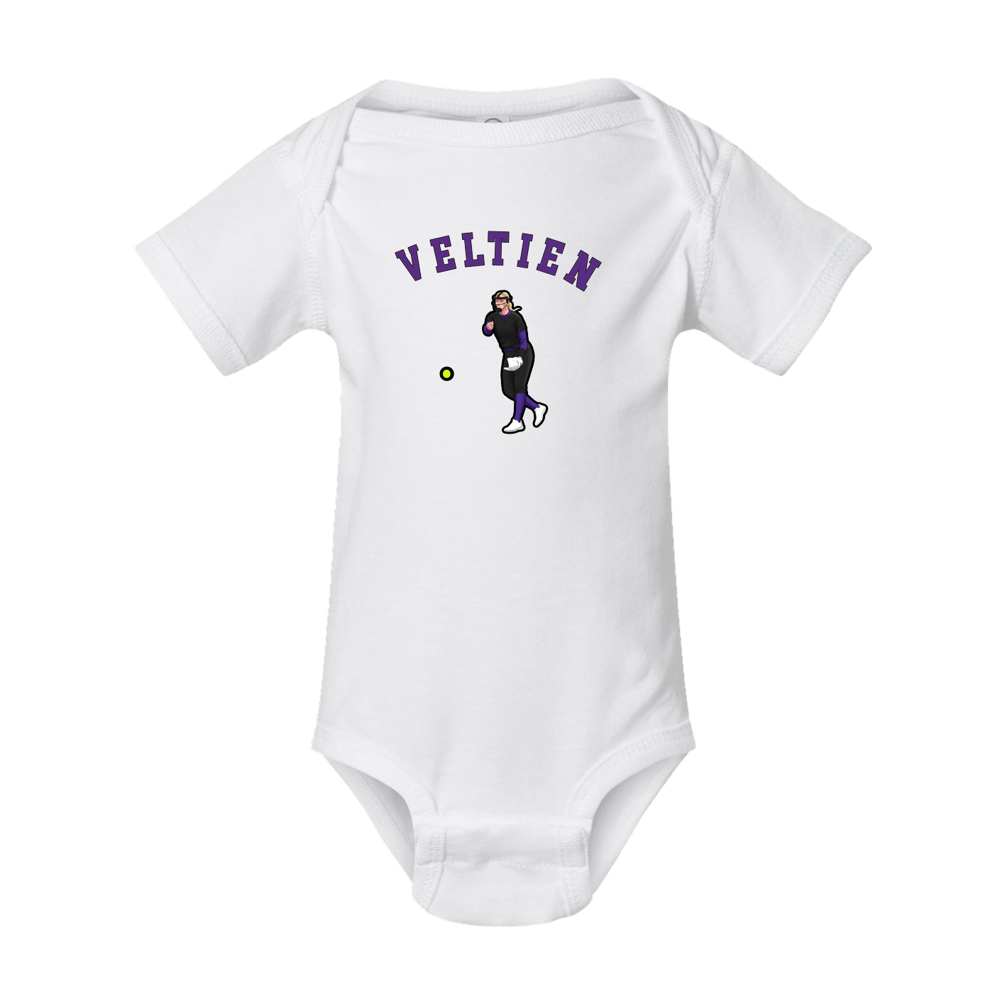 Baby Onesie — Shirsey Arch in White
