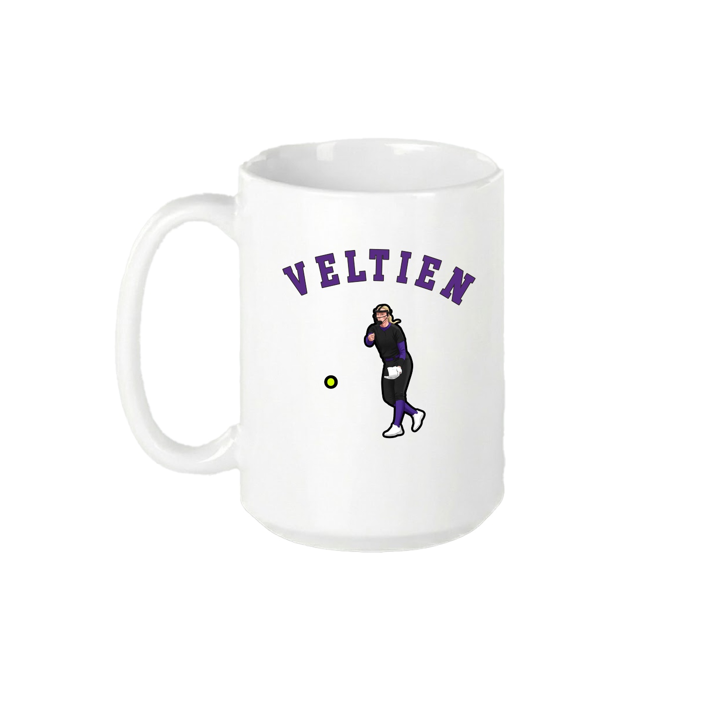 15oz Coffee Mug — Shirsey Arch in White