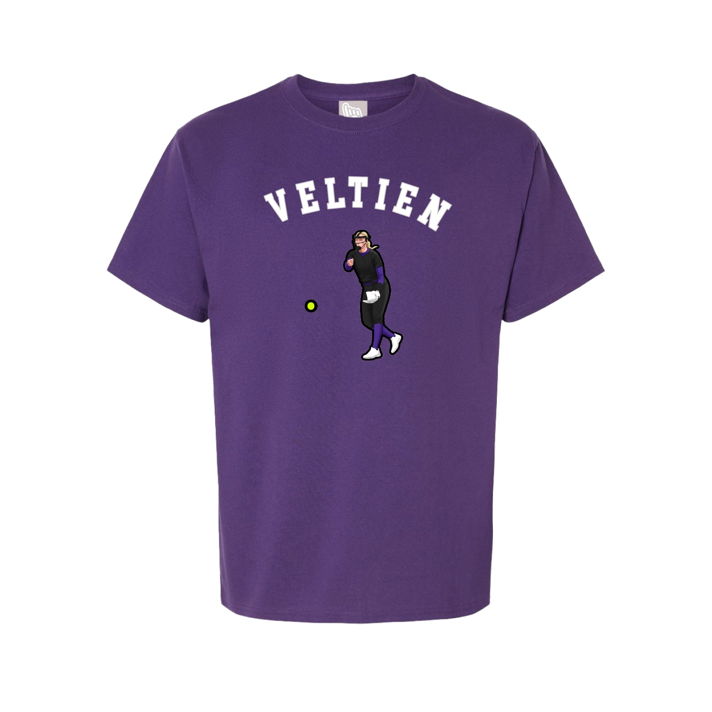 Youth Tee — Shirsey Arch in Purple