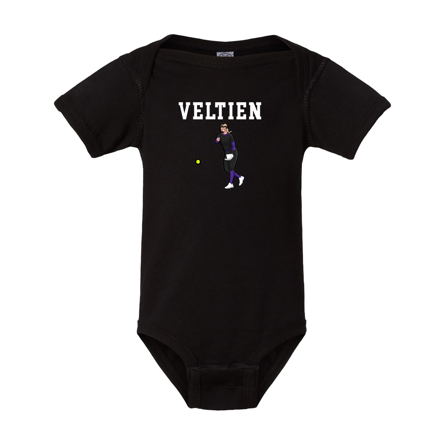 Baby Onesie — Shirsey in Black