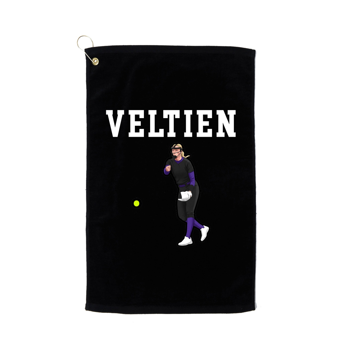 Golf Towel — Shirsey in Black
