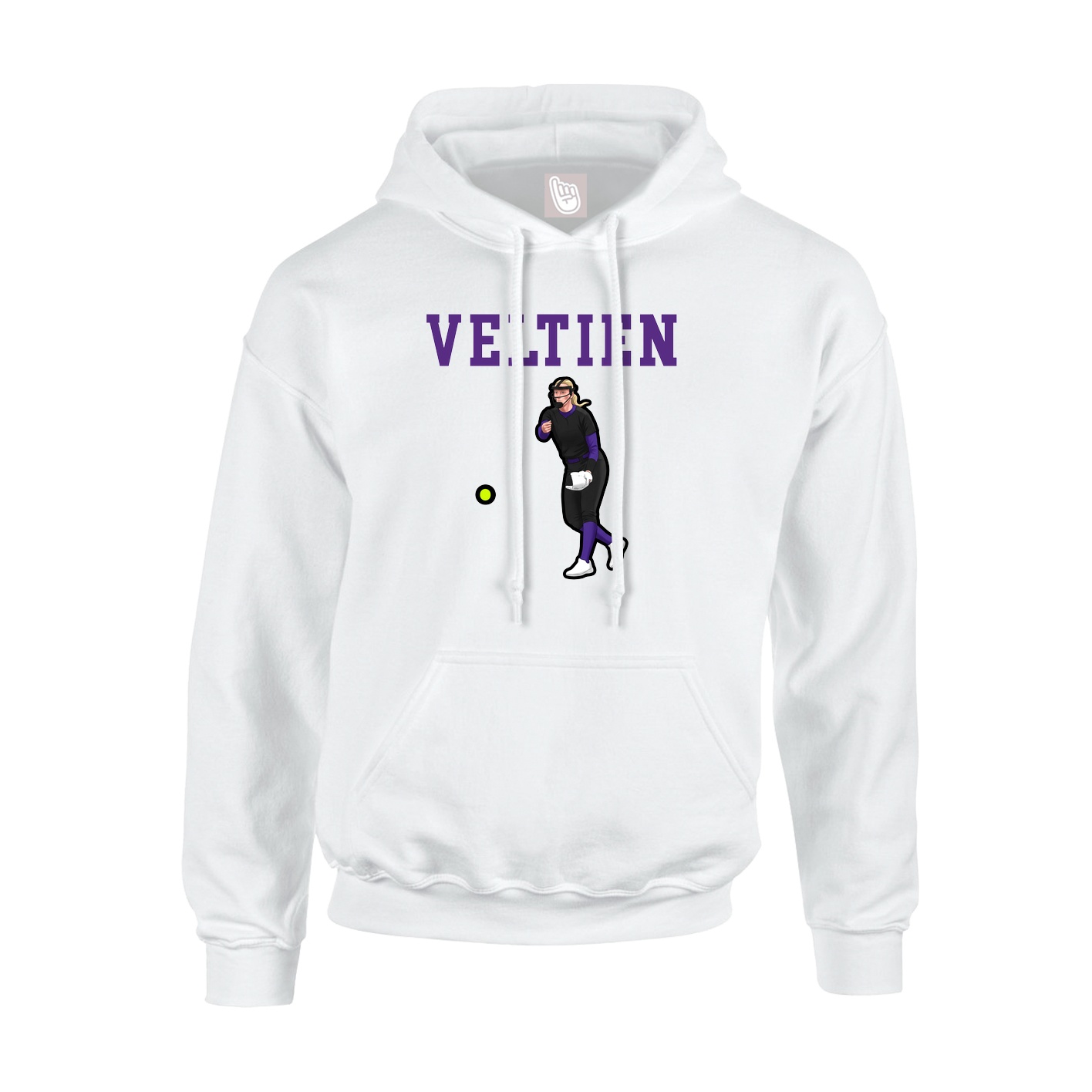 Youth Hoodie — Shirsey in White
