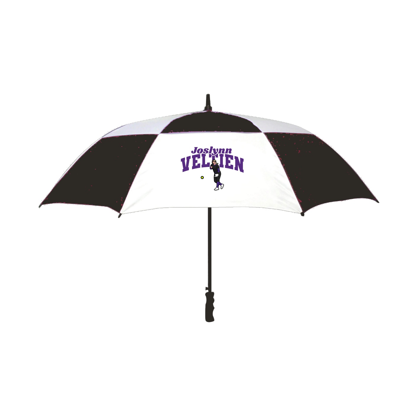 Golf Umbrella — Signature Arch in Black