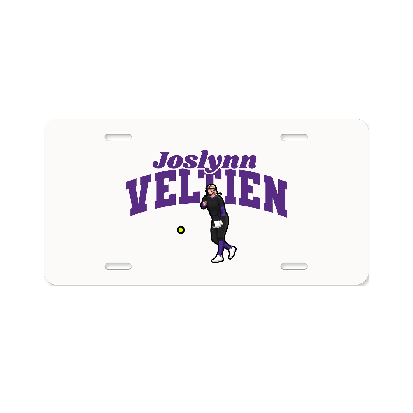 License Plate — Signature Arch in Classic