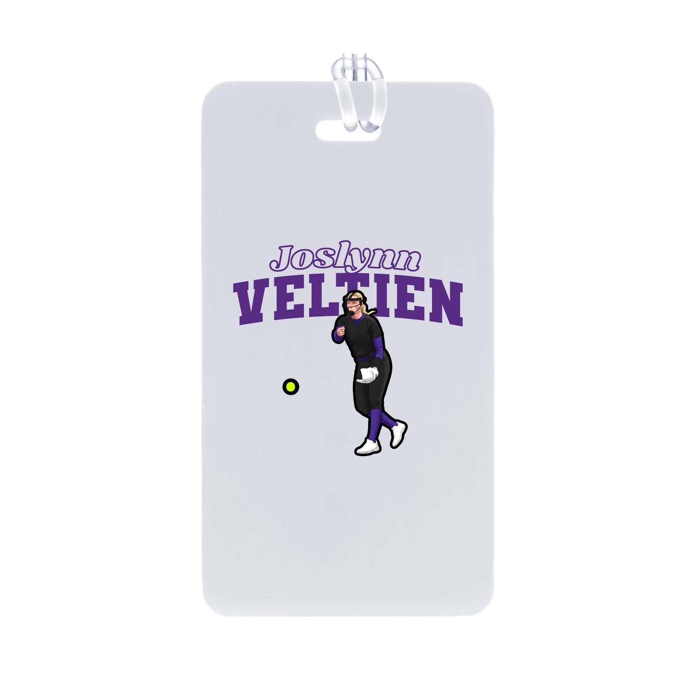 Bag Tag — Name Arch in Classic