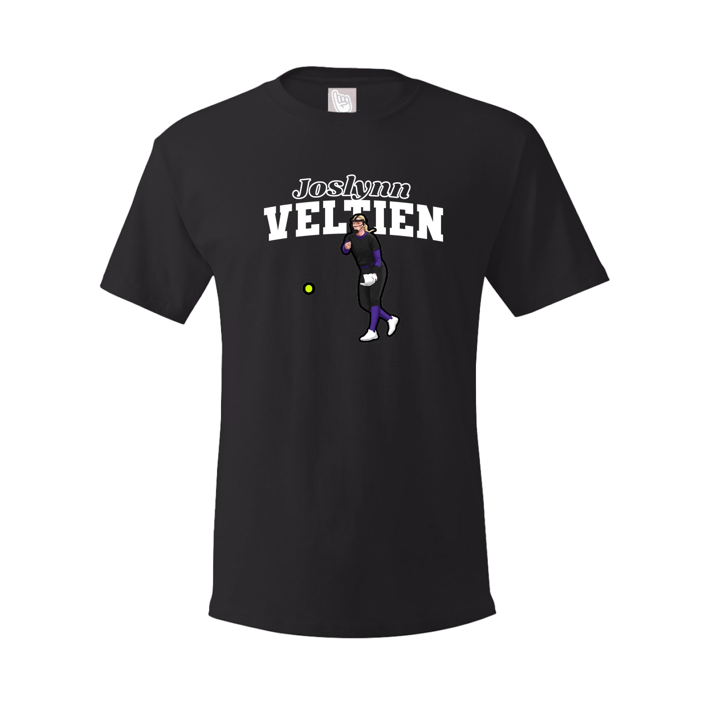 Tee — Name Arch in Black