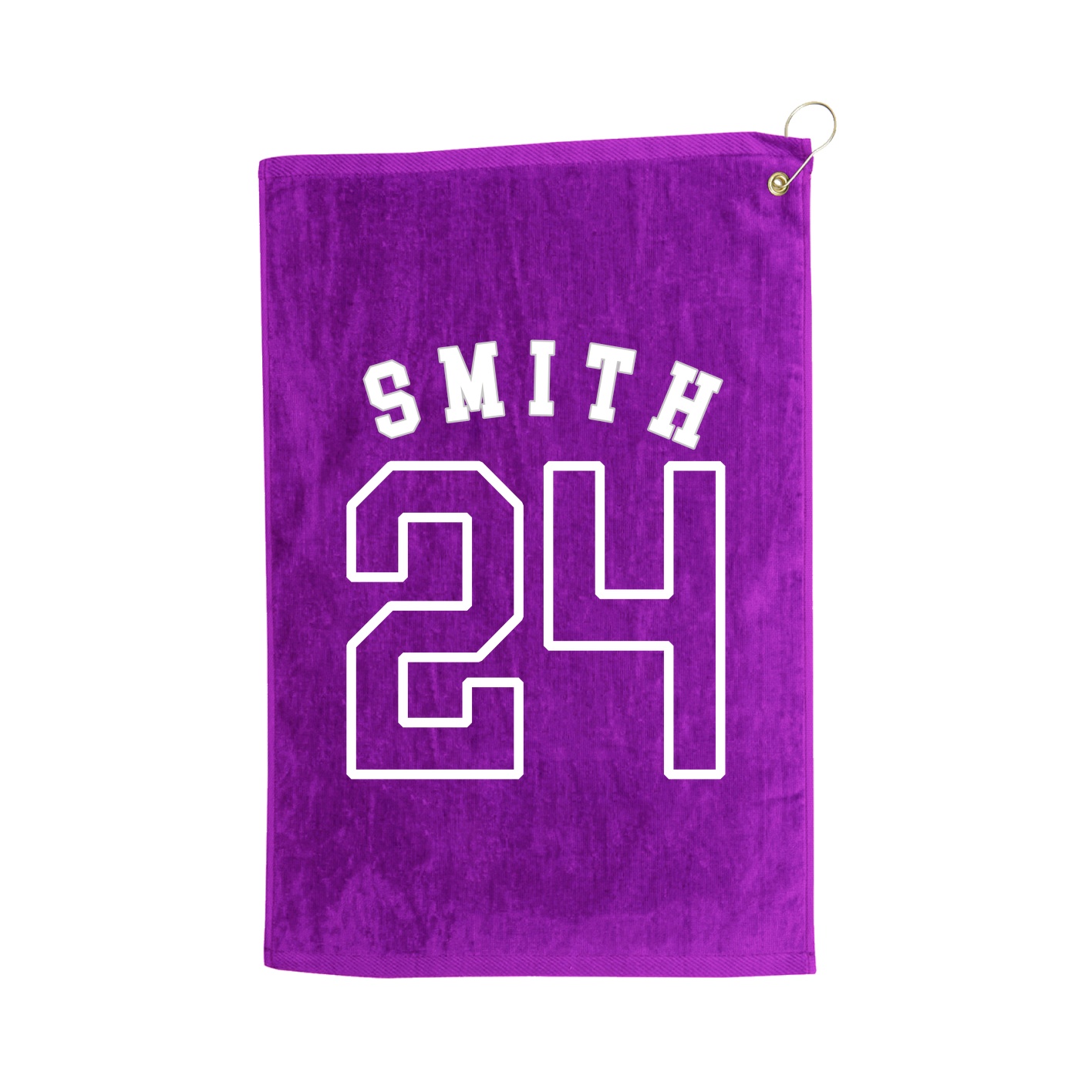 Golf Towel — Shirsey Arch in Purple
