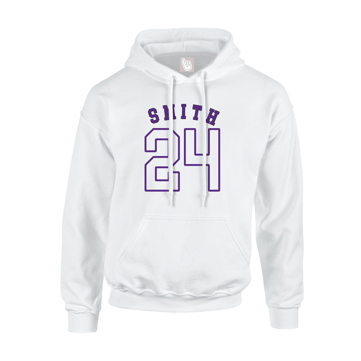 Hoodie — Shirsey Arch in White