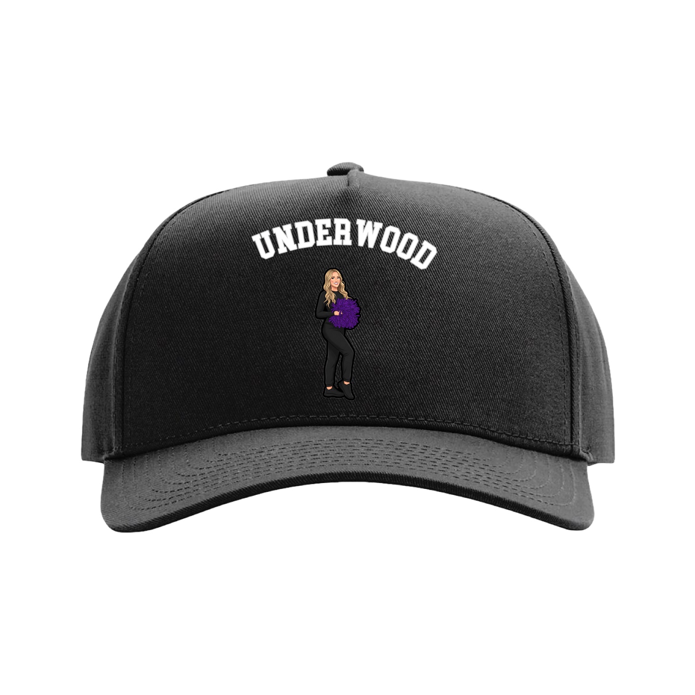 Full Fabric Five-Panel Champ Cap