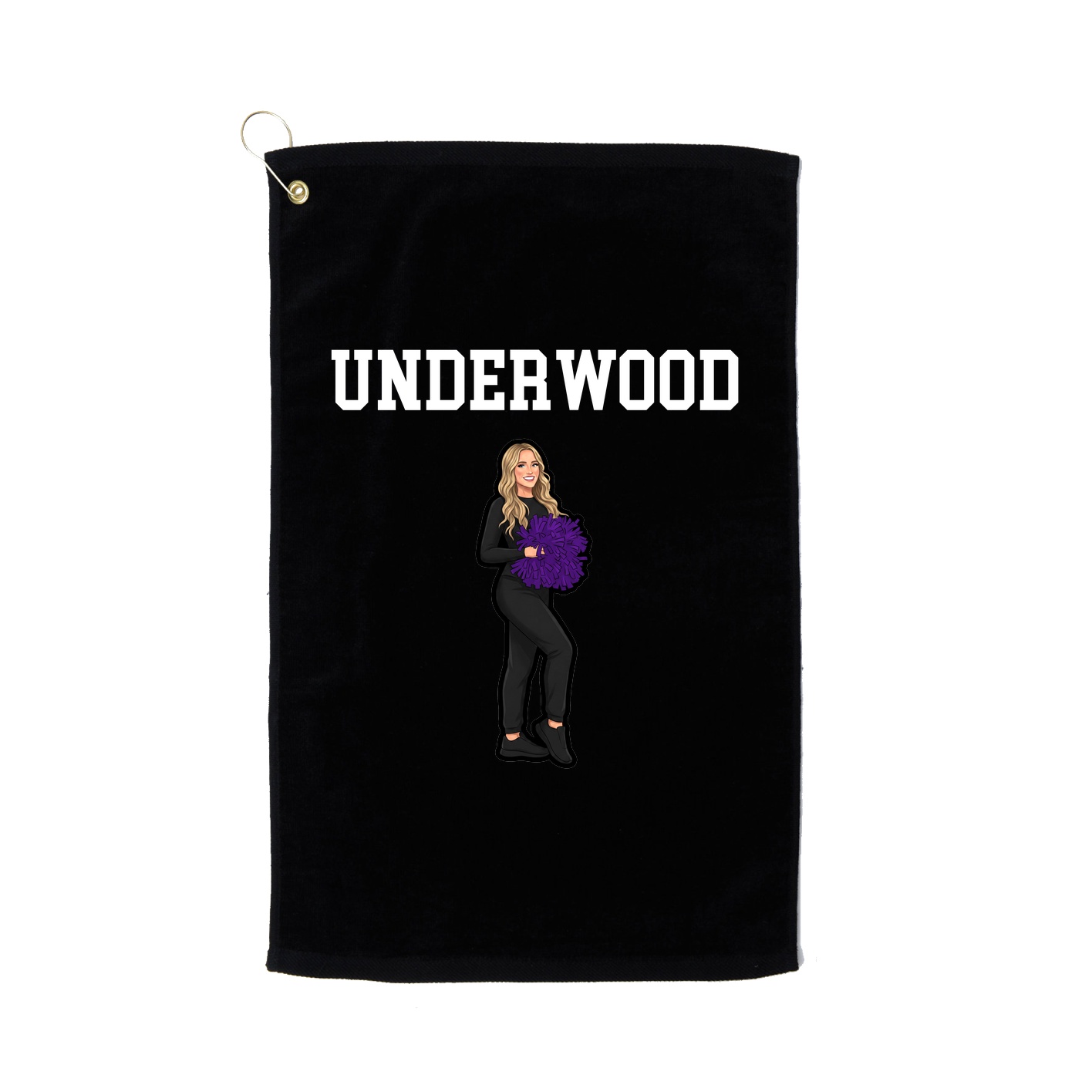 Golf Towel — Shirsey in Black