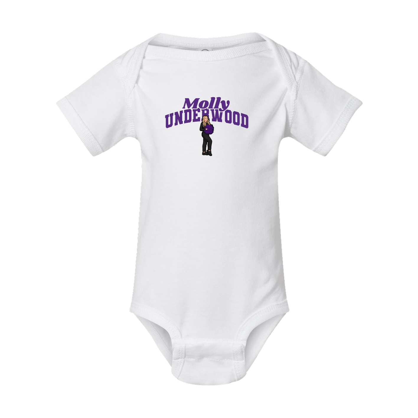Baby Onesie — Signature Arch in White