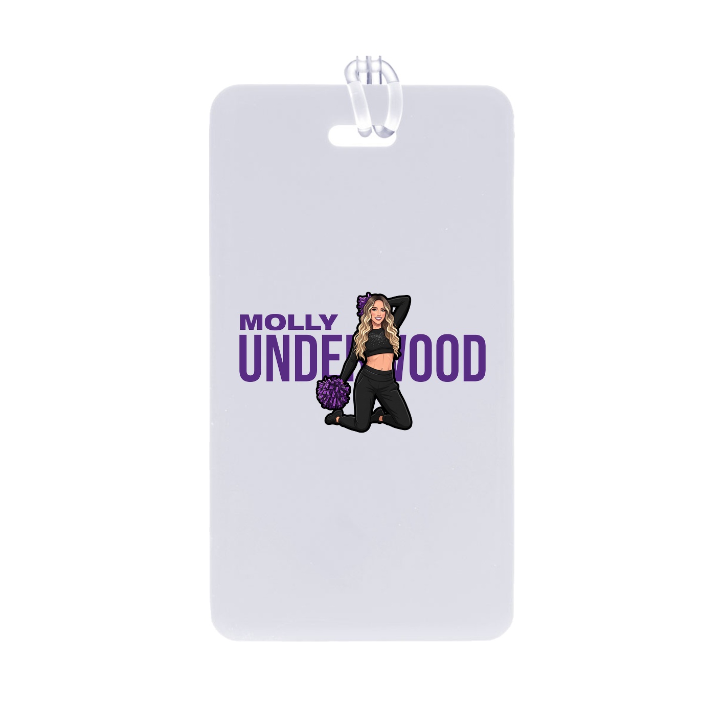 Bag Tag — Player Name in Classic