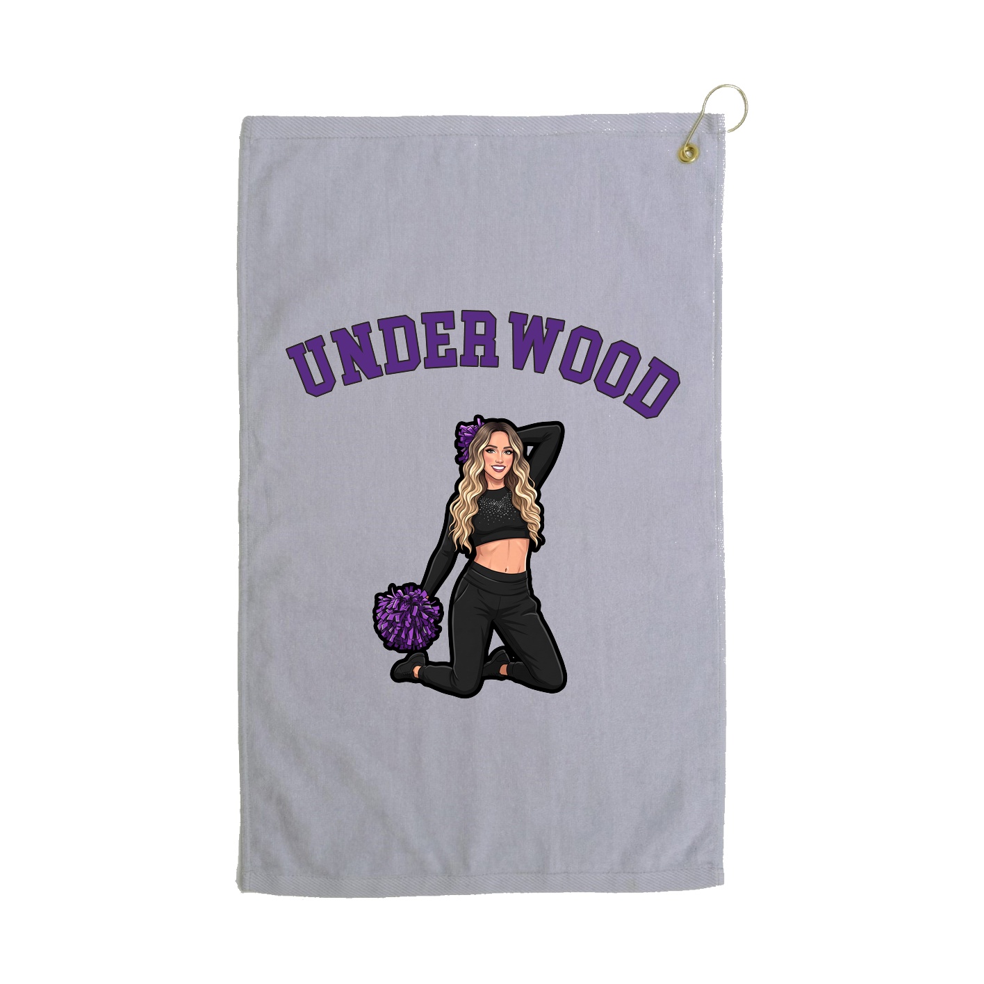 Golf Towel — Shirsey Arch in Grey