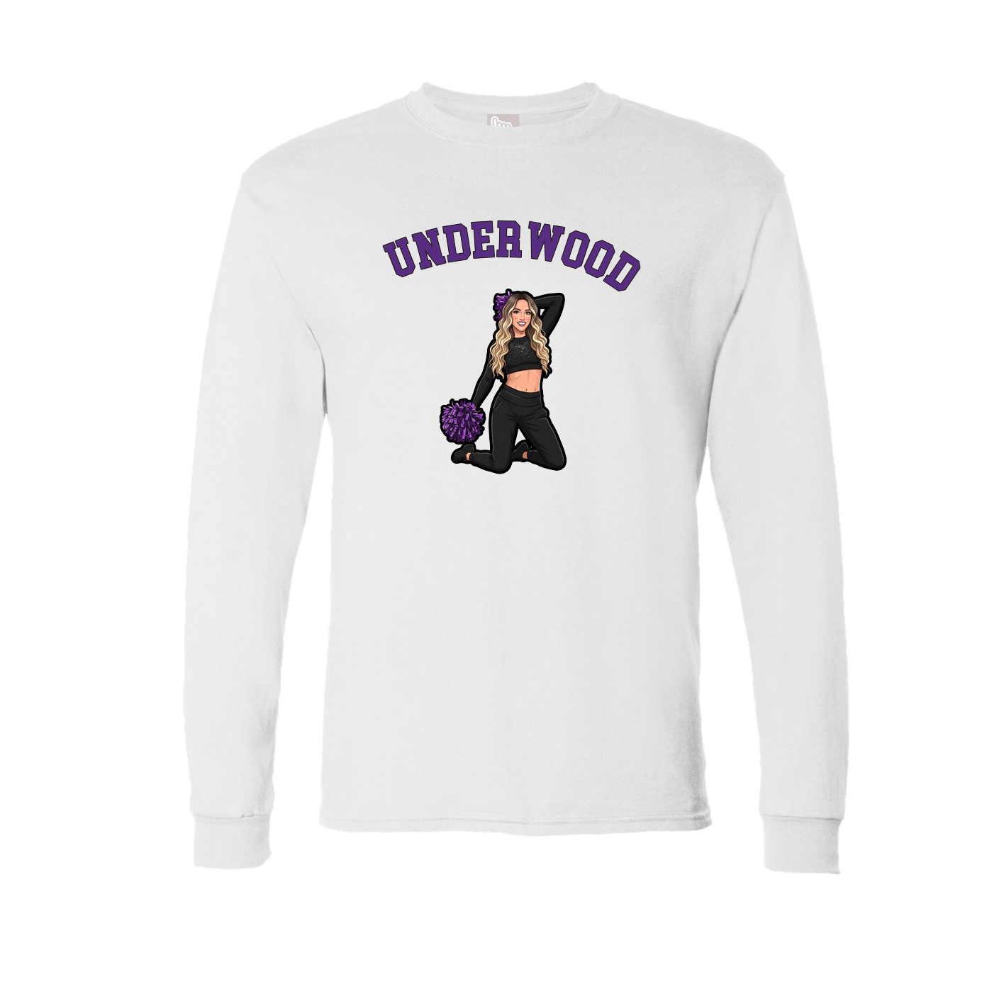 Long Sleeve Tee — Shirsey Arch in White