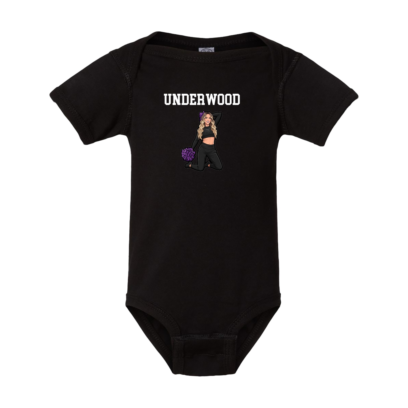 Baby Onesie — Shirsey in Black
