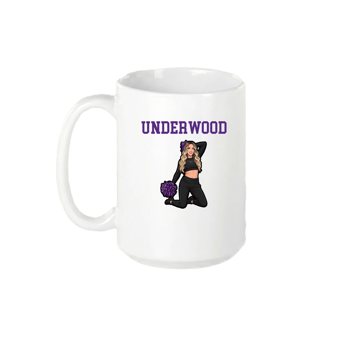 15oz Coffee Mug — Shirsey in White
