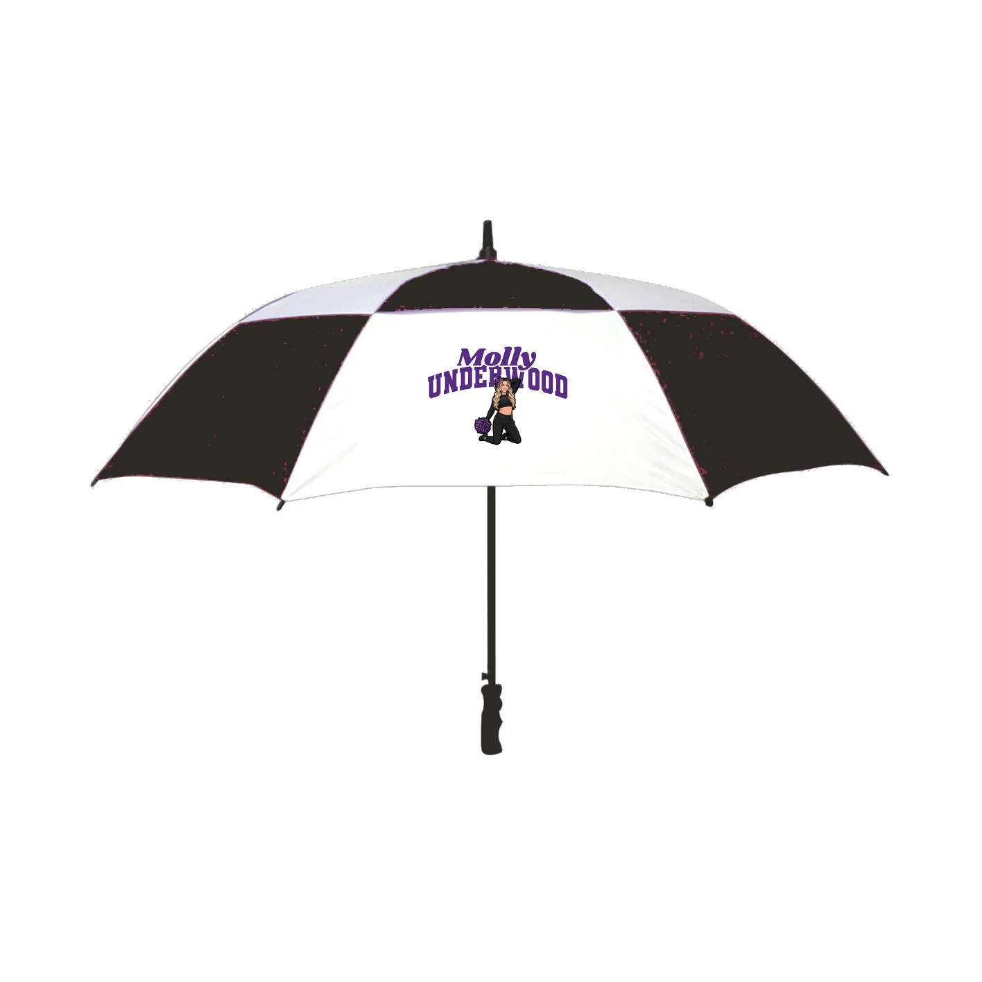 Golf Umbrella — Signature Arch in Black