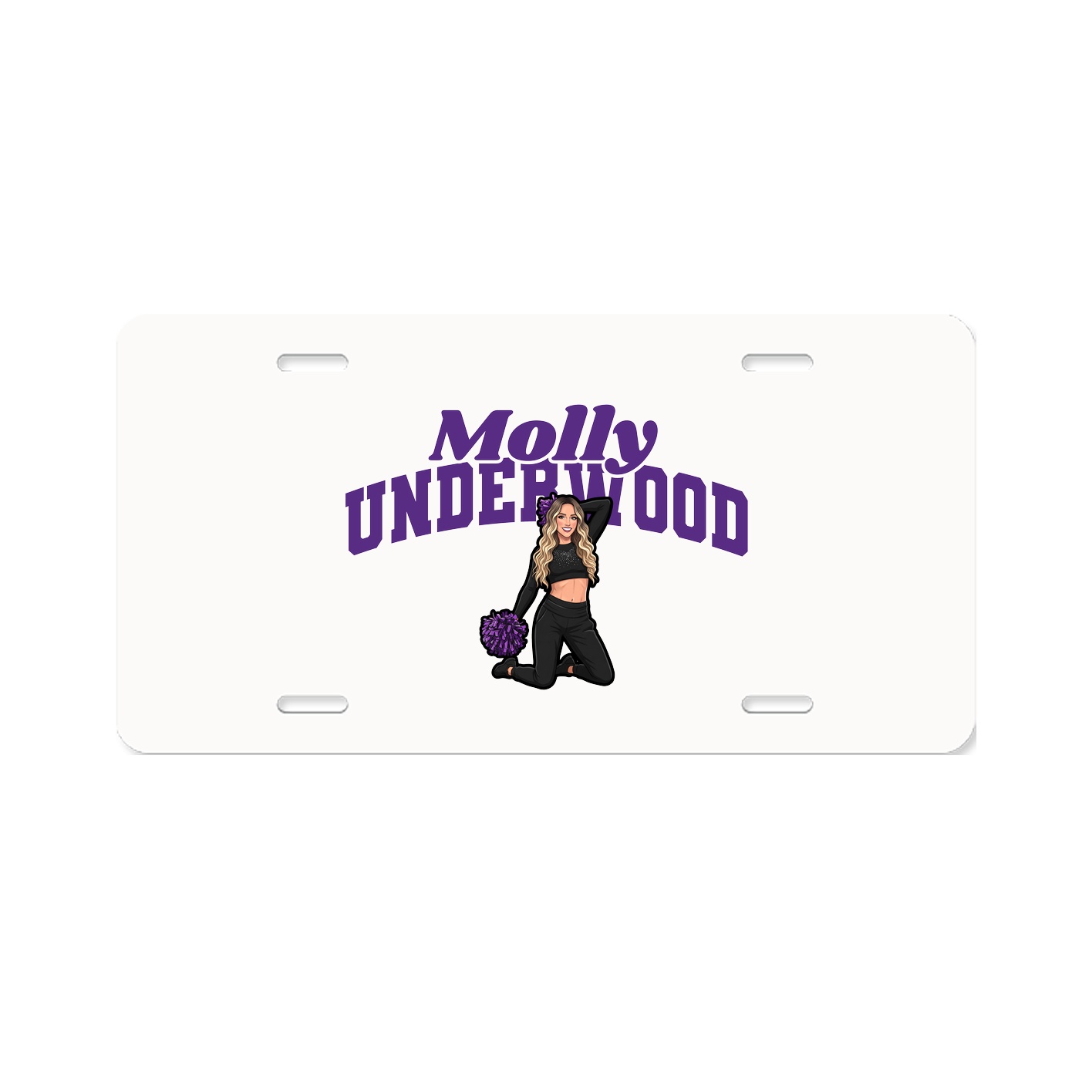 License Plate — Signature Arch in Classic