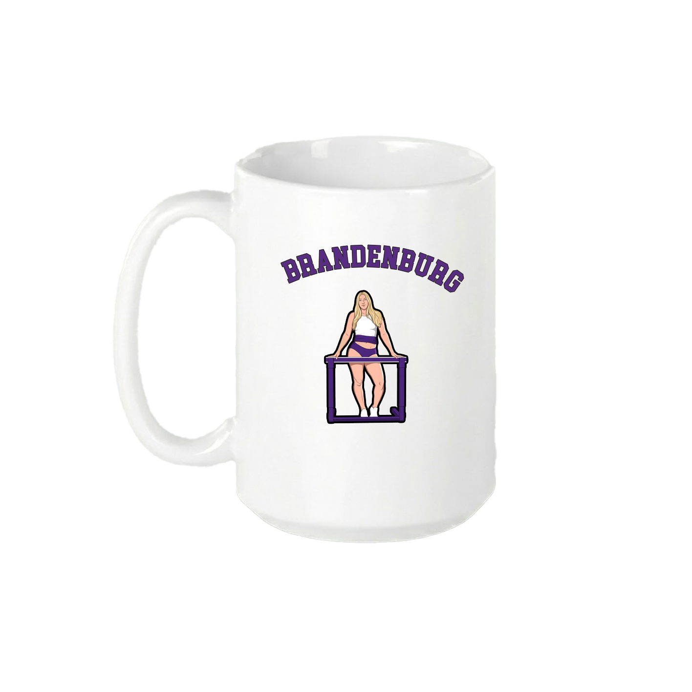 15oz Coffee Mug — Shirsey Arch in White