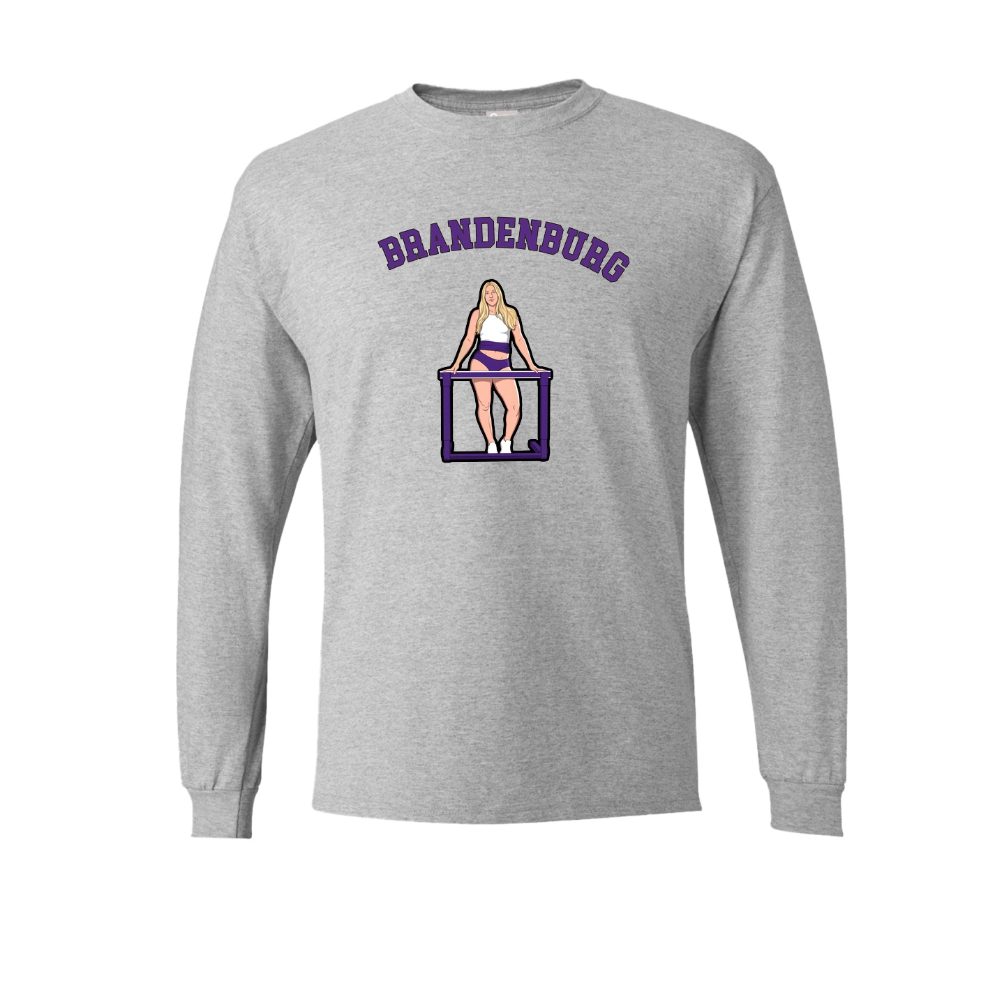Long Sleeve Tee — Shirsey Arch in Grey