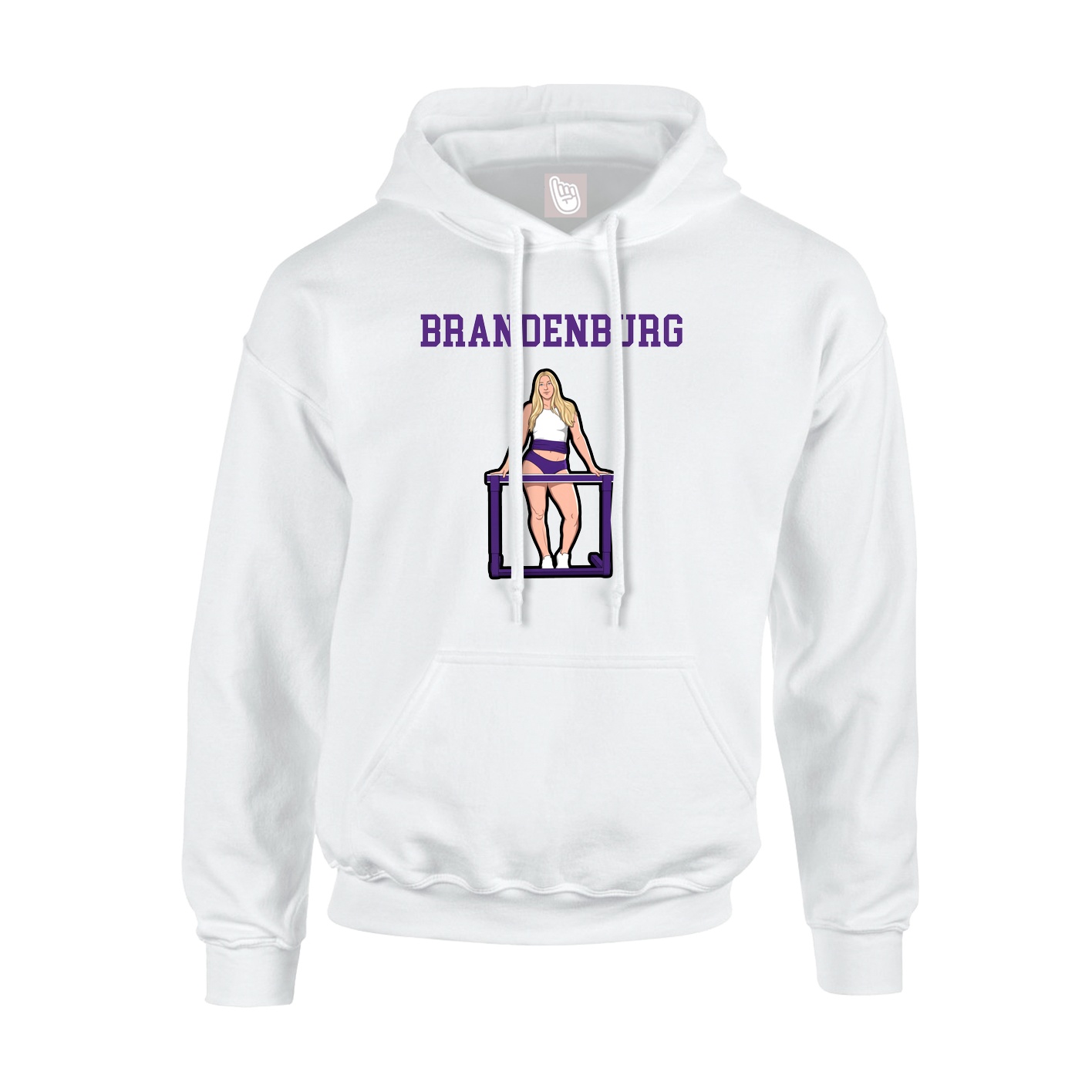 Youth Hoodie — Shirsey in White