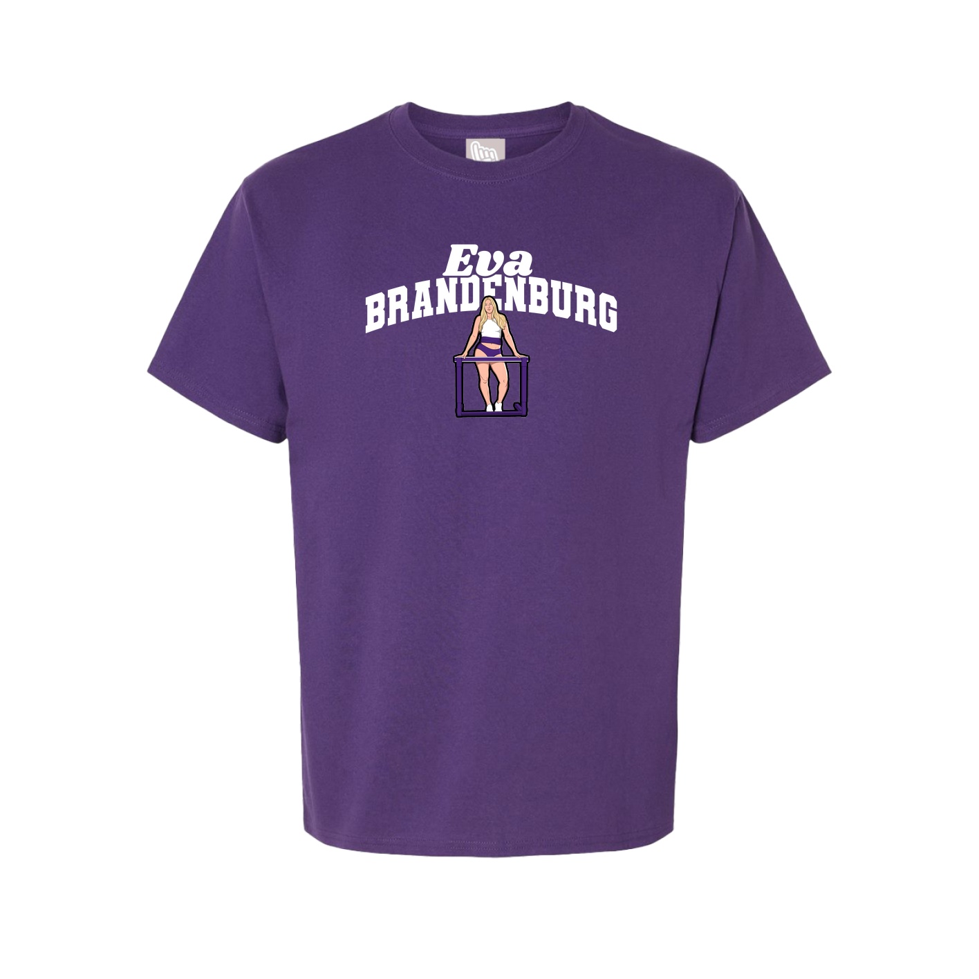 Youth Tee — Signature Arch in Purple