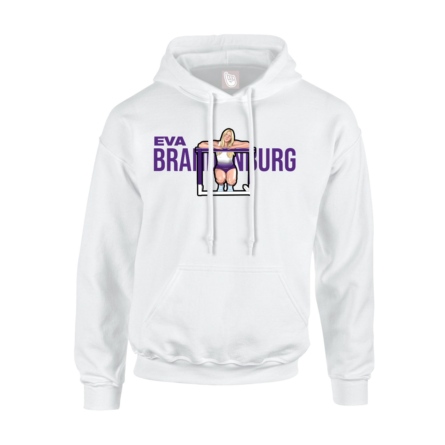 Hoodie — Player Name in White