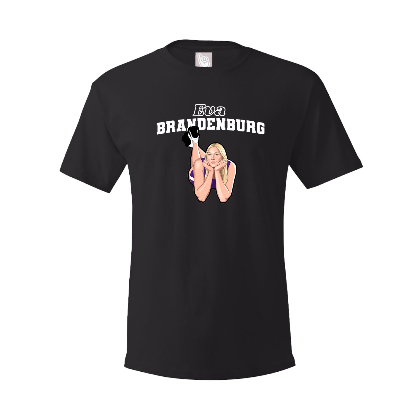 Youth Tee — Name Arch in Black