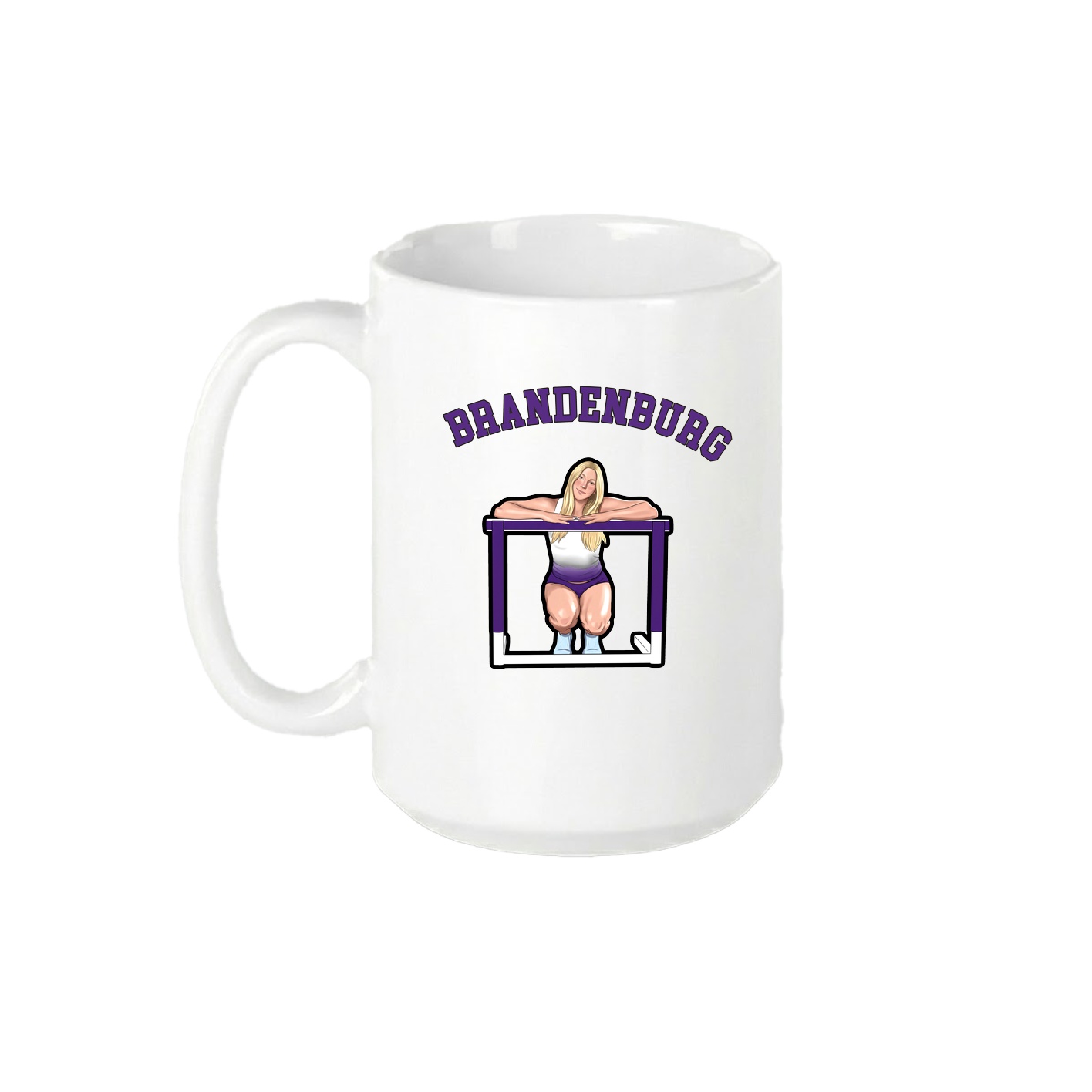 15oz Coffee Mug — Shirsey Arch in White