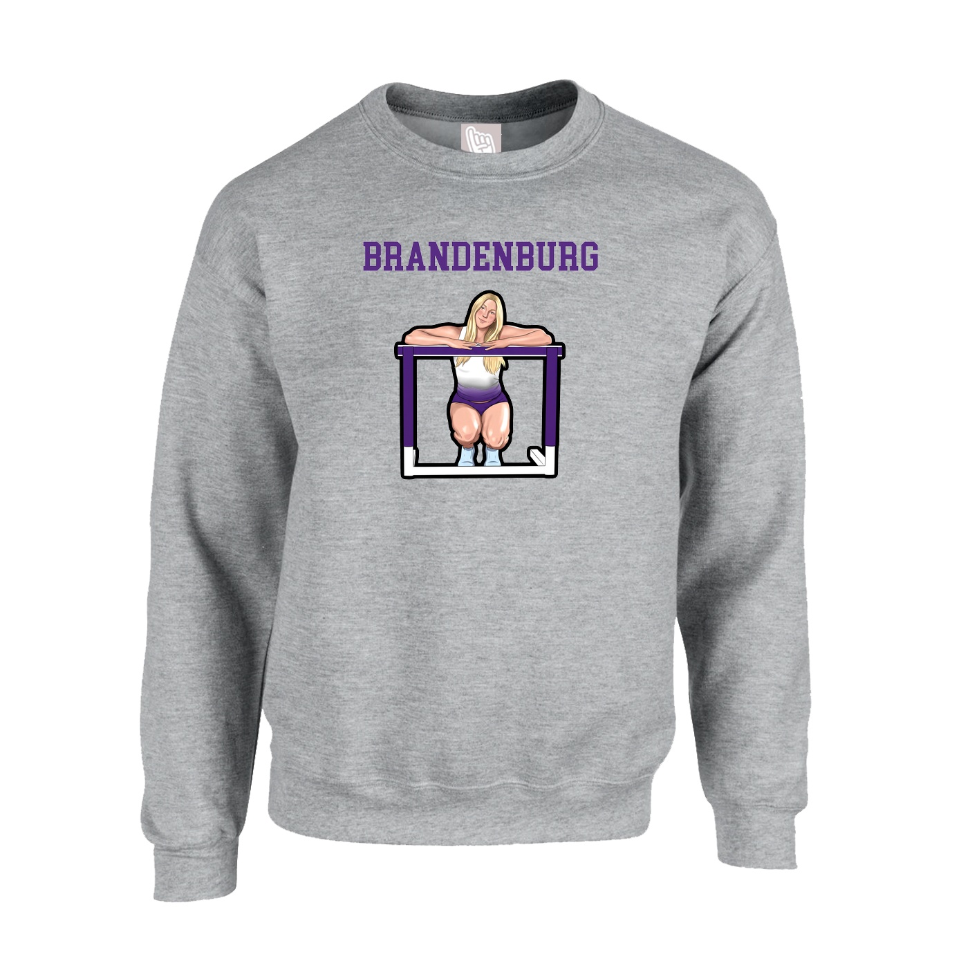 Fleece Crew — Shirsey in Grey
