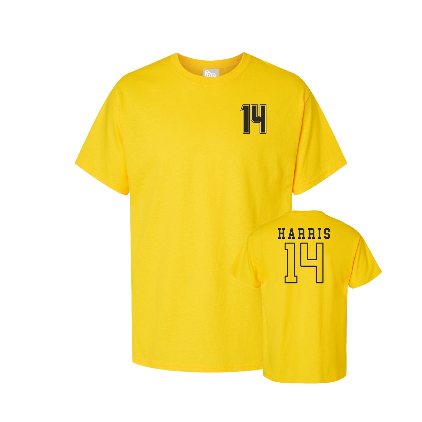 Tee — Chest Back in Gold