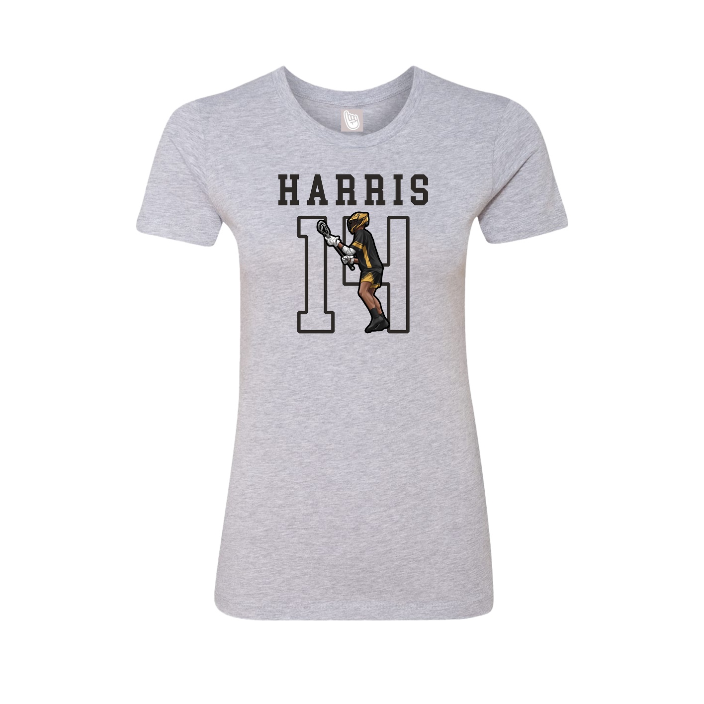 Fitted Women's Tee — Shirsey in Grey