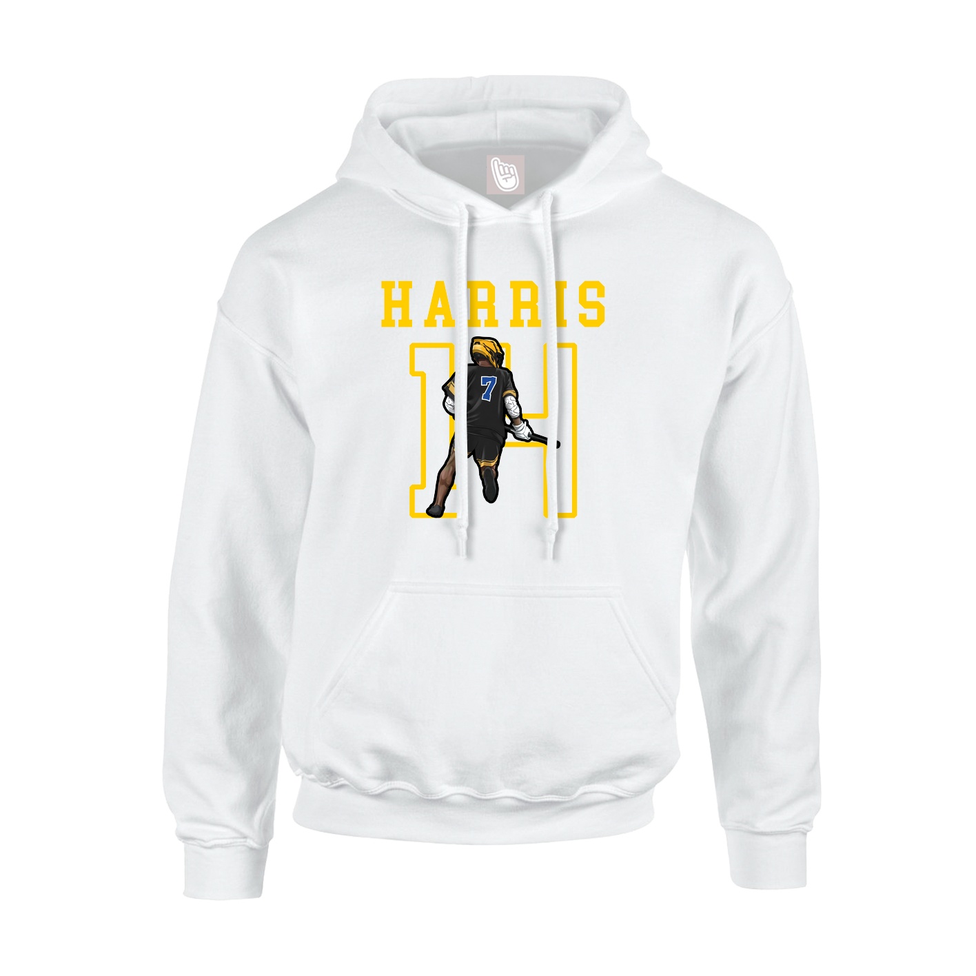 Youth Hoodie — Shirsey in White