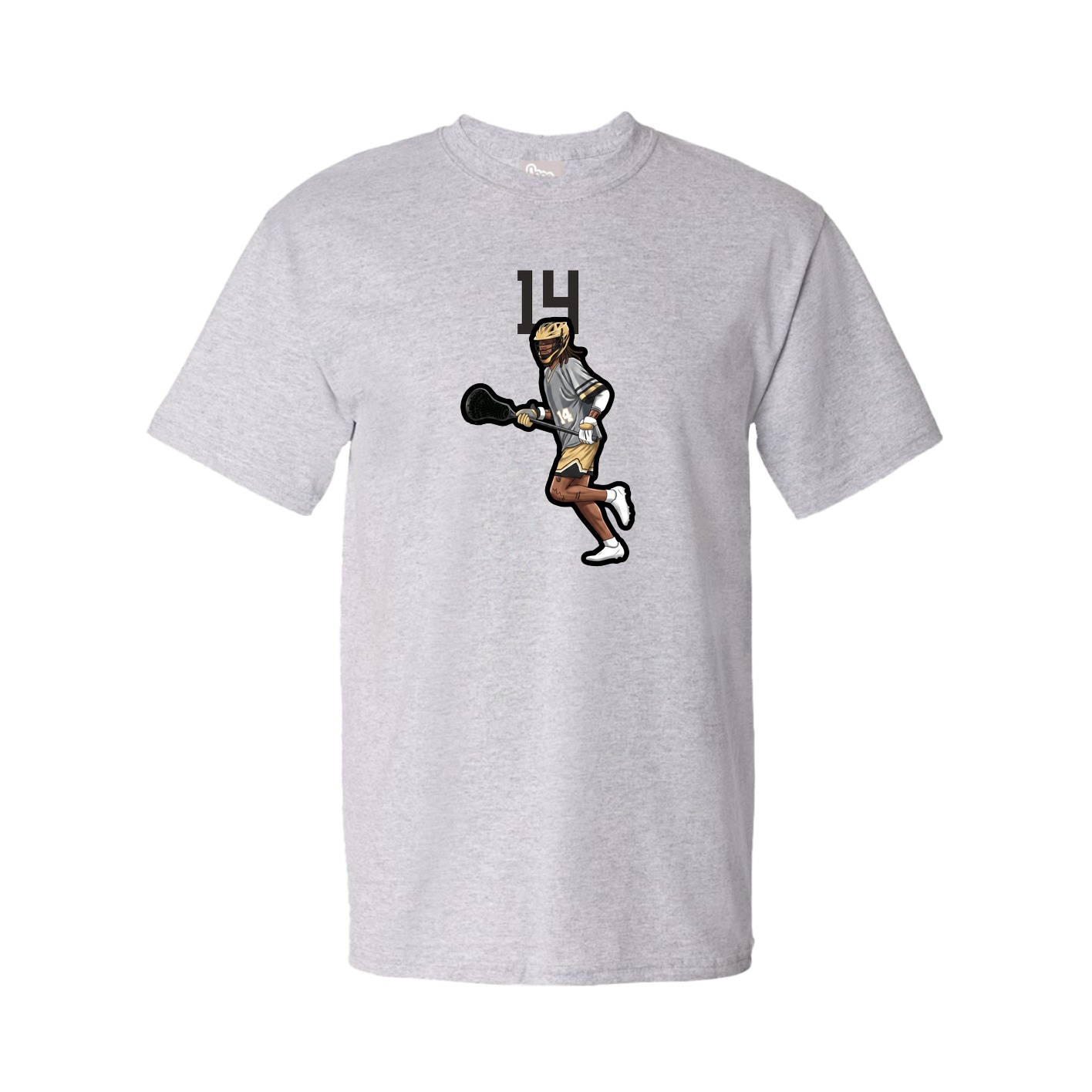 Tee — Number Top in Grey