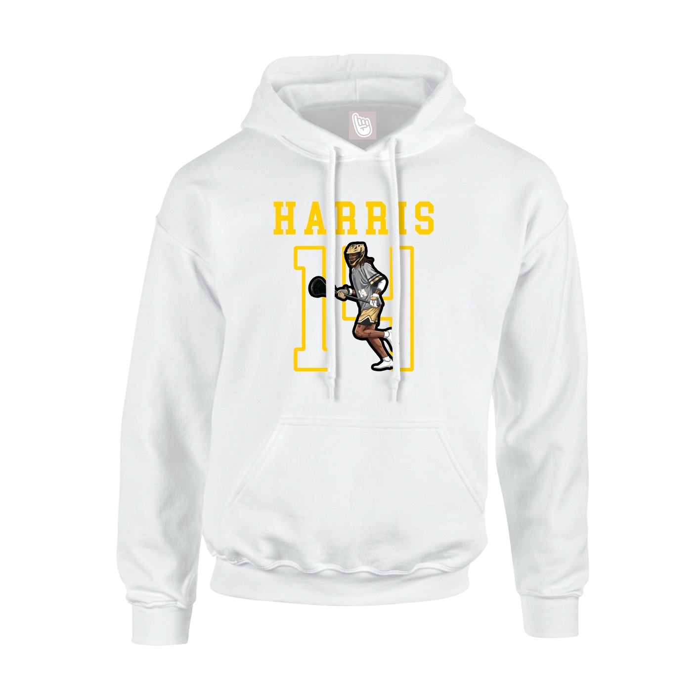 Youth Hoodie — Shirsey in White