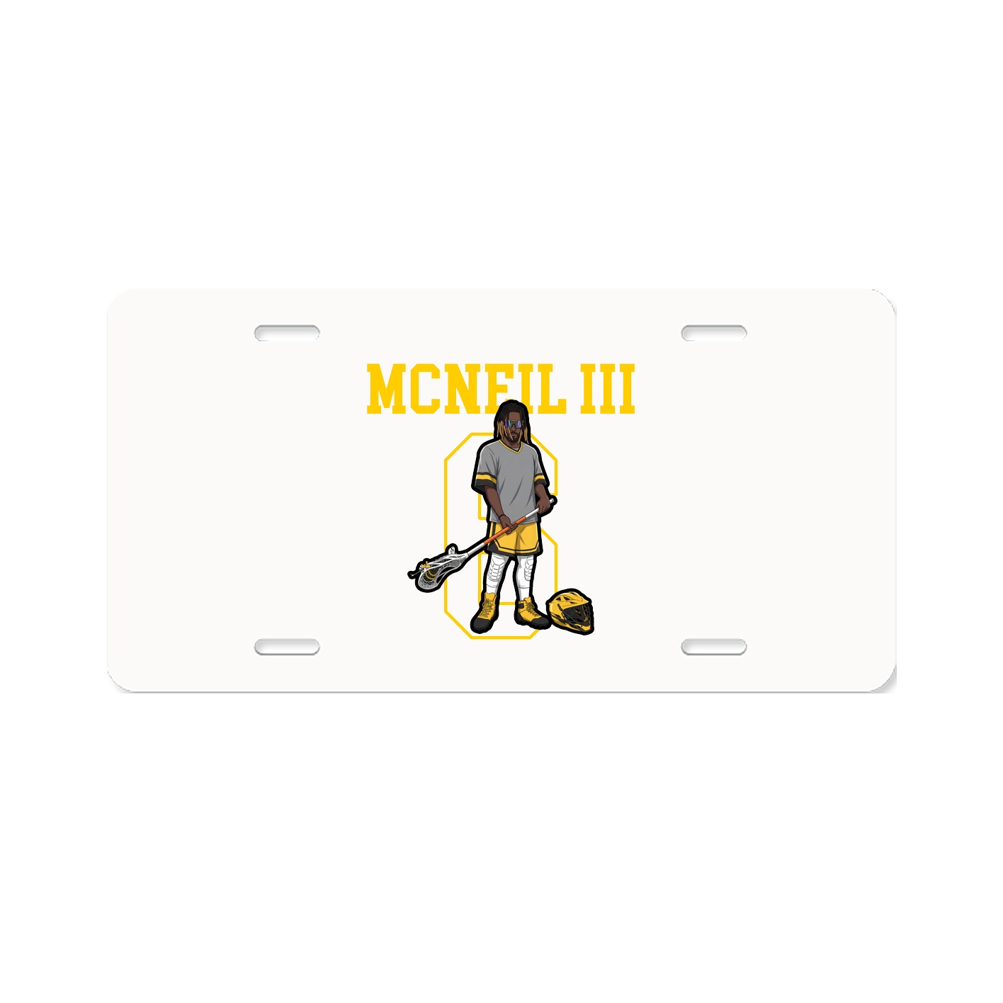 Aluminum License Plate