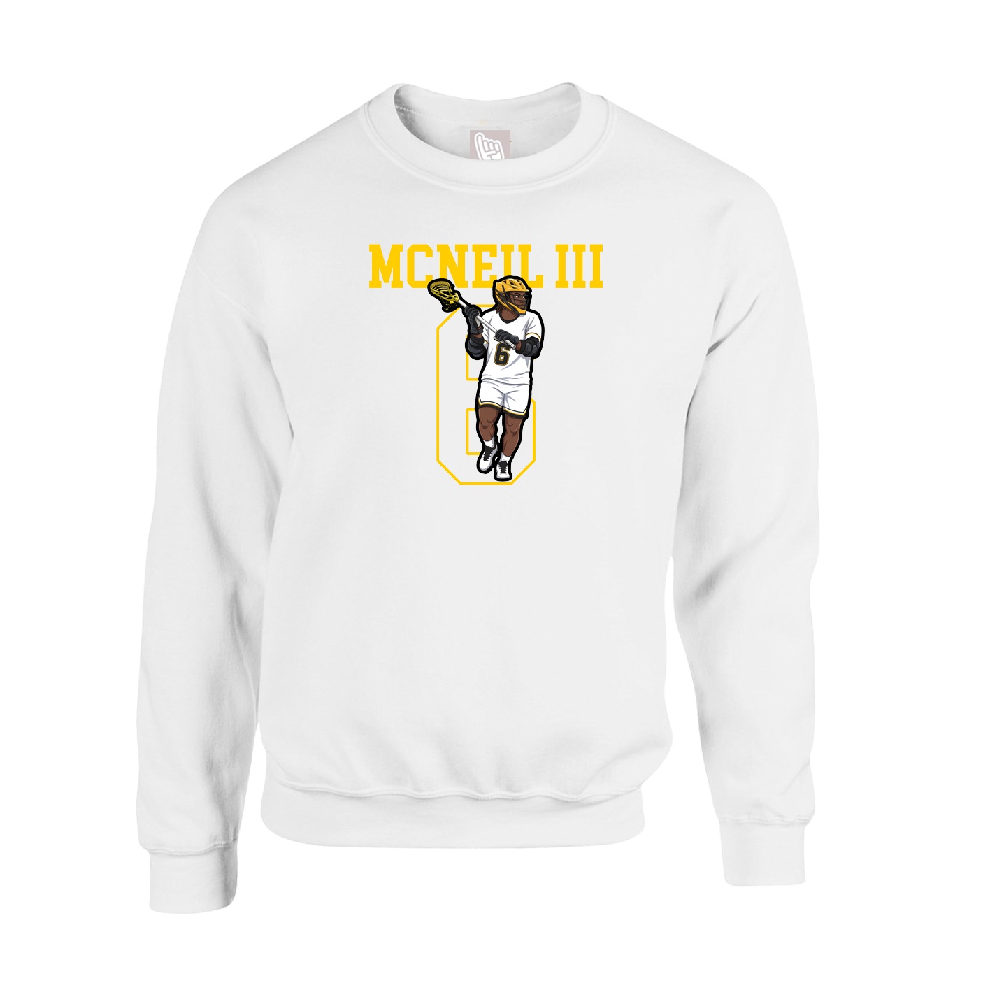 Fleece Crew — Shirsey in White