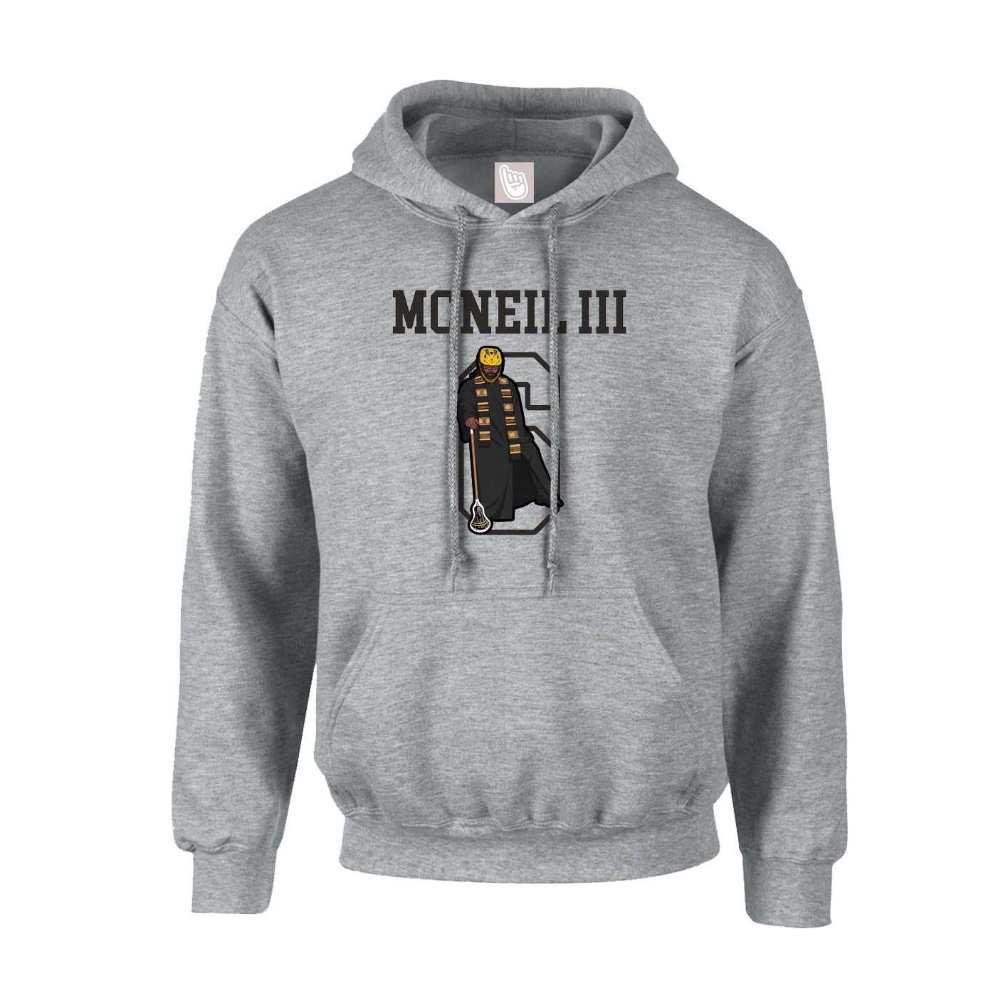 Hoodie — Shirsey in Grey