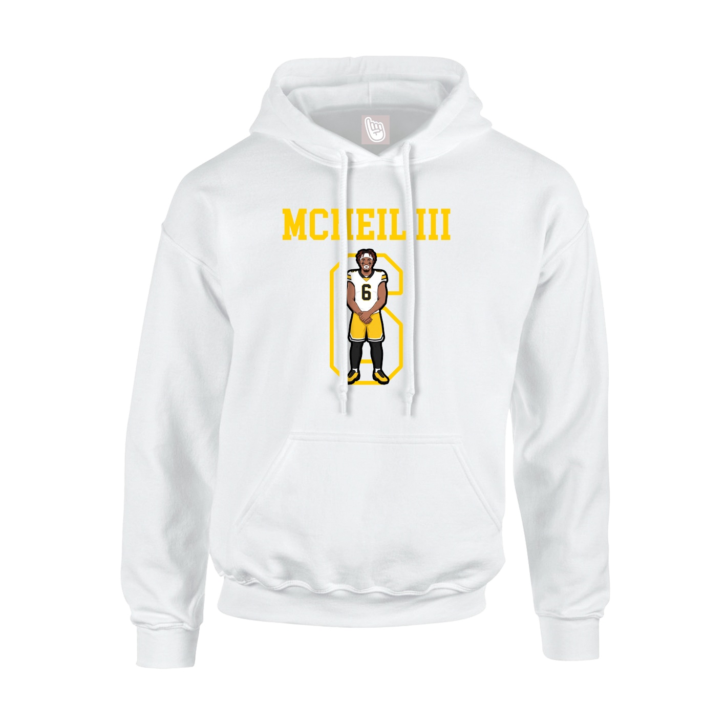 Youth Hoodie — Shirsey in White