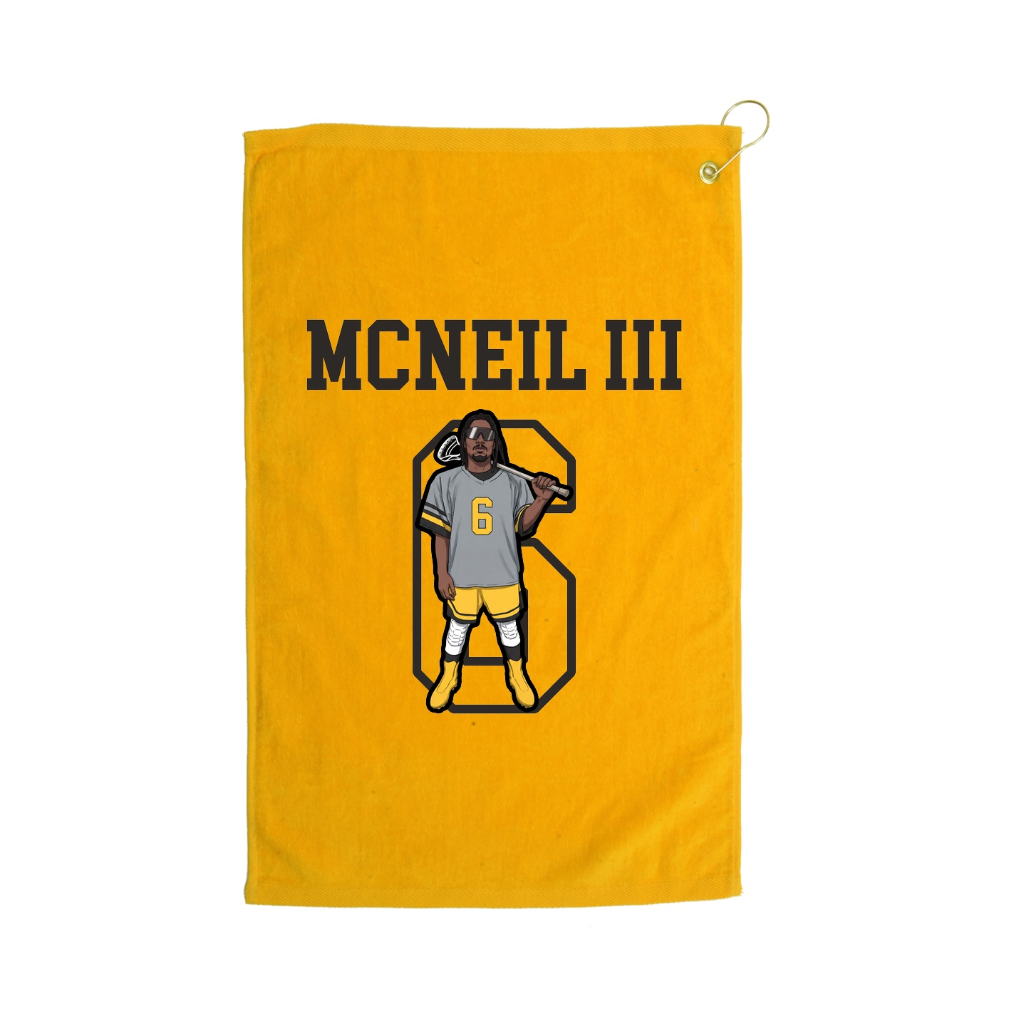 Golf Towel — Shirsey in Gold
