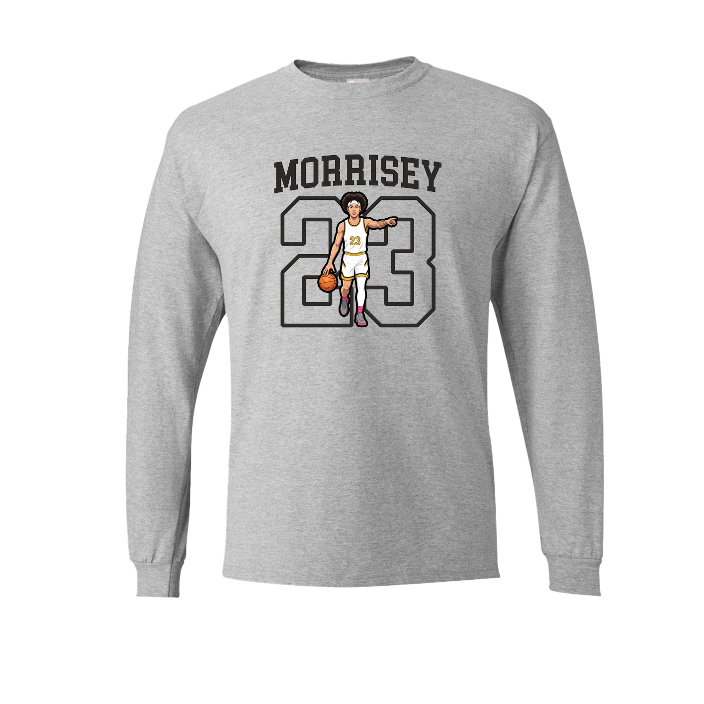 Long Sleeve Tee — Shirsey in Grey