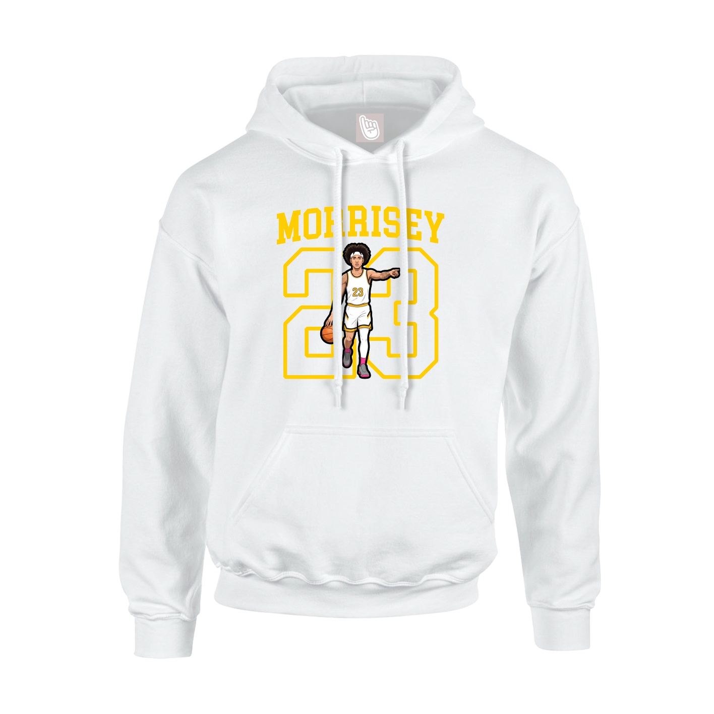 Hoodie — Shirsey in White
