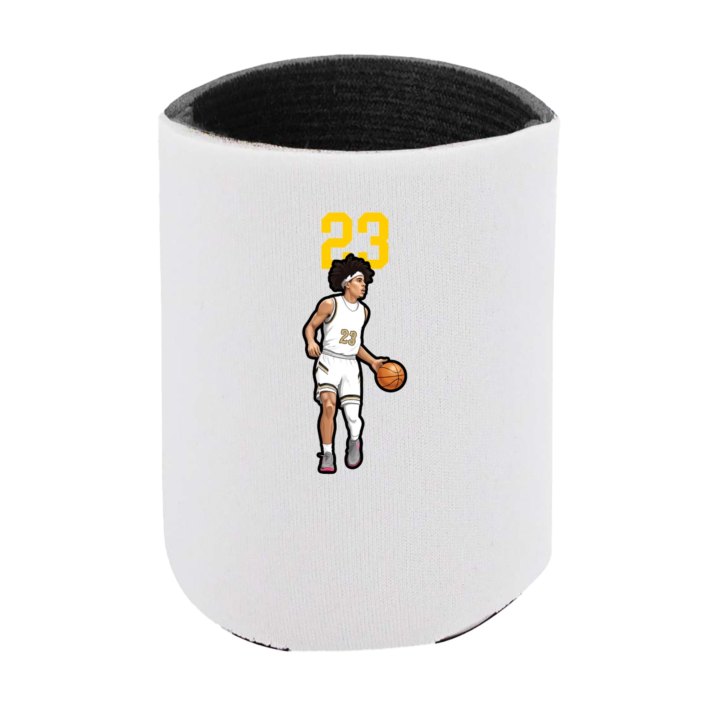 Can Holder — Number Top in White