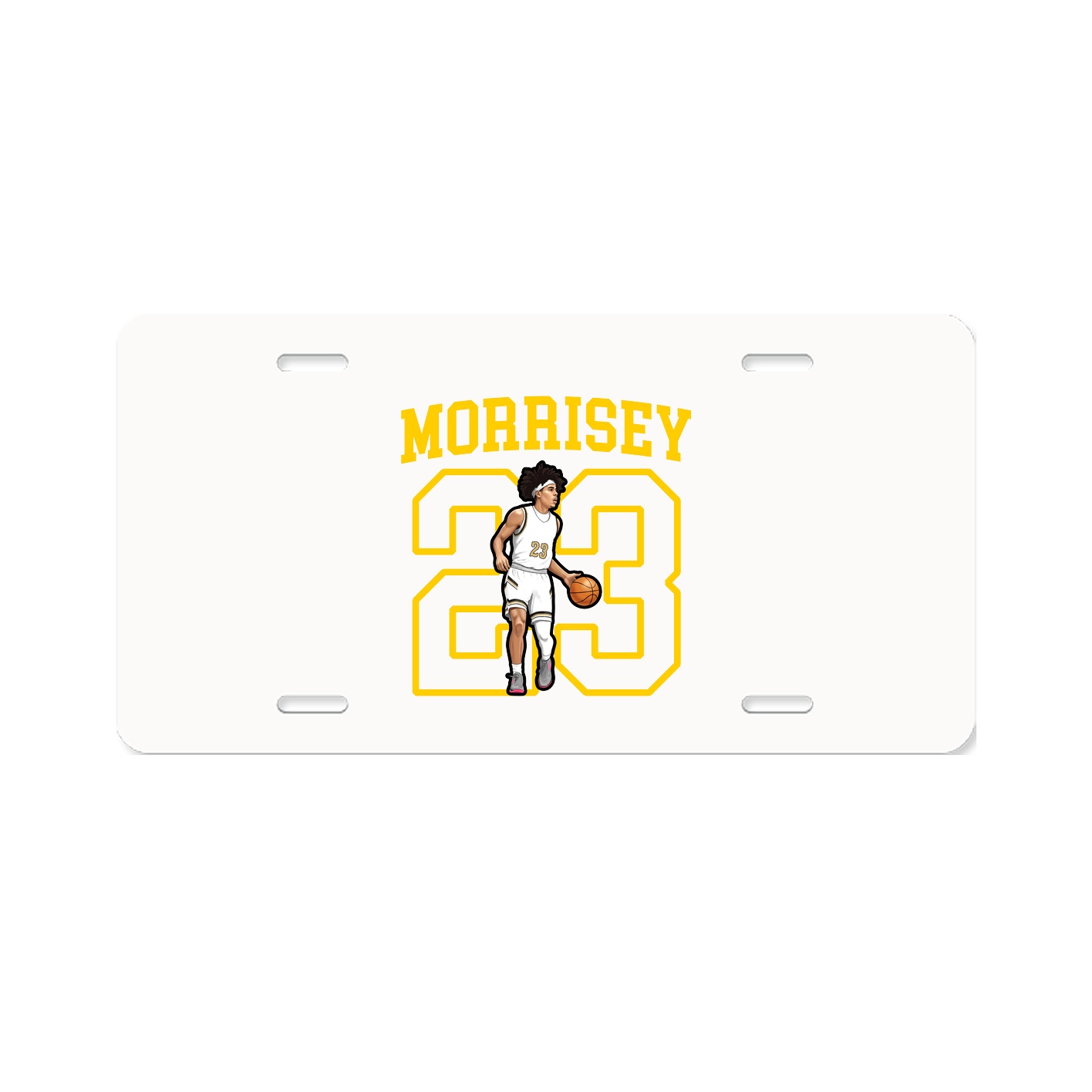 Aluminum License Plate