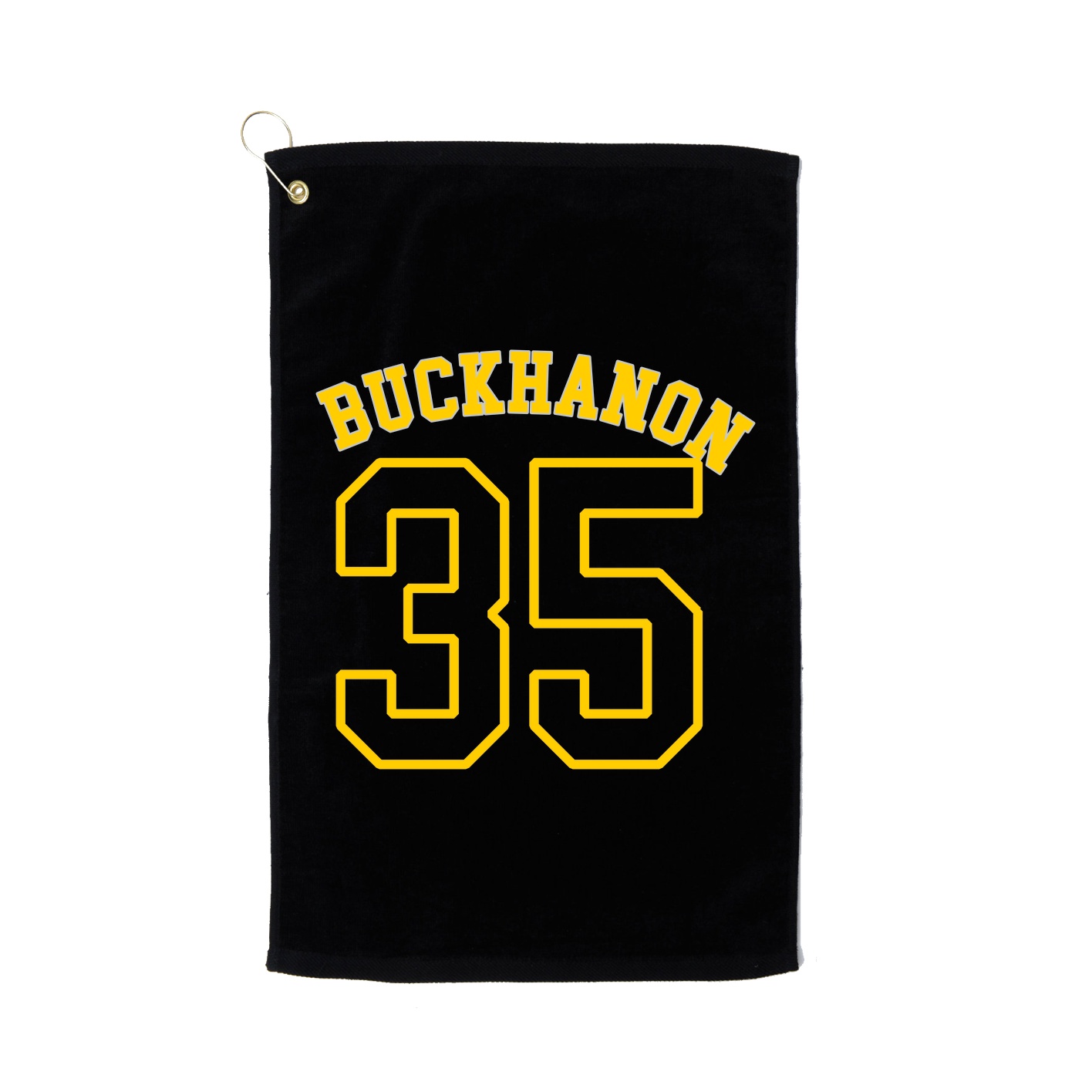 Golf Towel — Shirsey Arch in Black