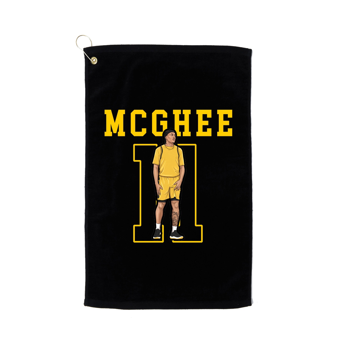 Golf Towel — Shirsey in Black