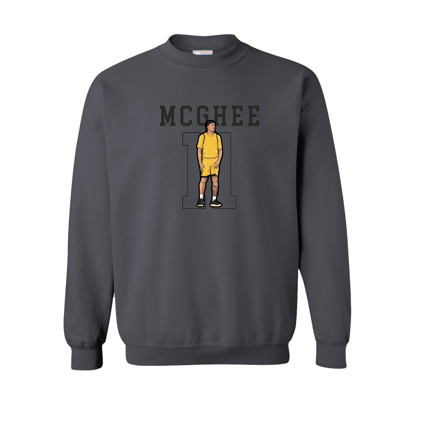 Fleece Crew — Shirsey in Grey