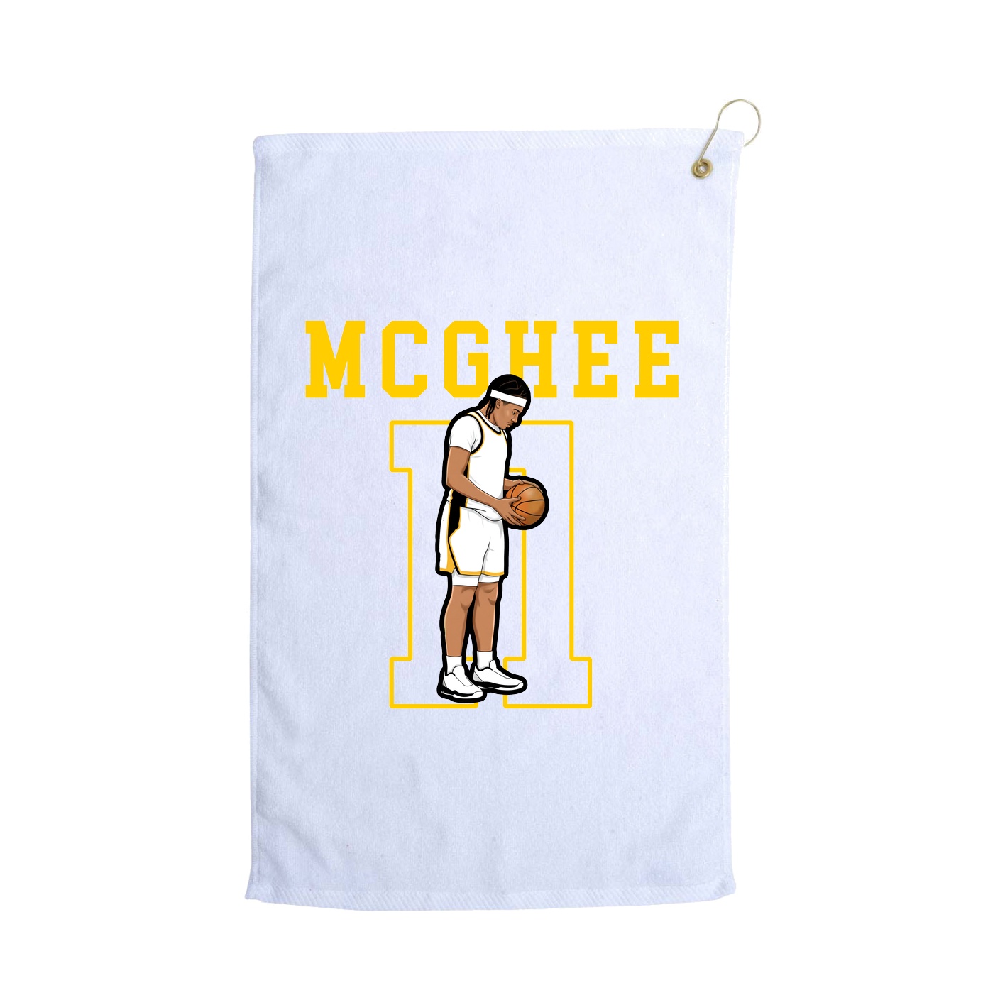 Golf Towel — Shirsey in White