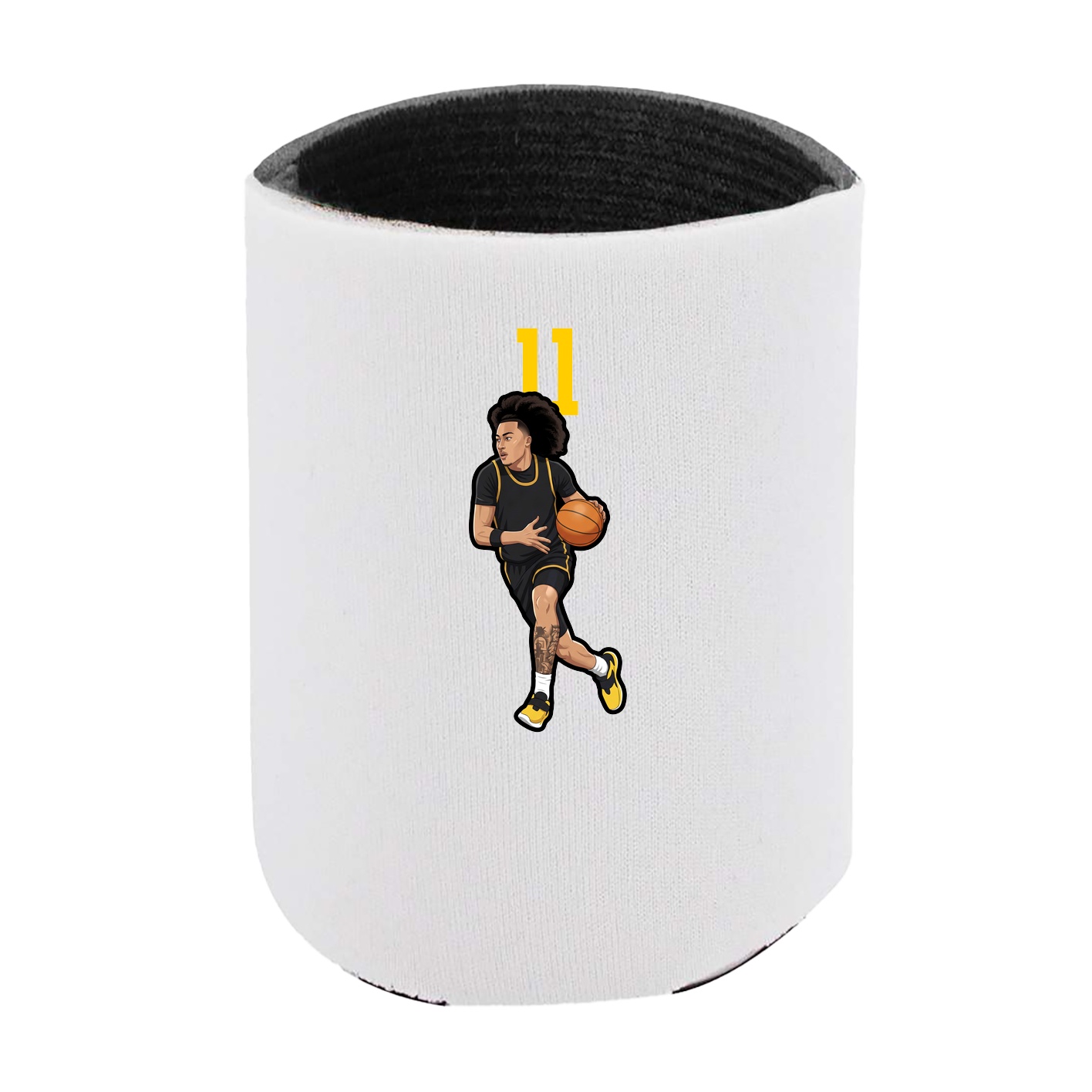 Can Holder — Number Top in White